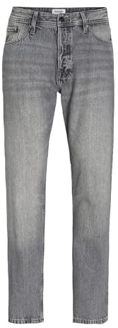 JACK & JONES Herren JJICHRIS JJORIGINAL CJ 020 NOOS Relaxed Fit Jeans , Grau , 36W / 36L
