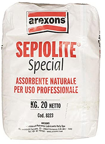 Arexons Assorbente per olio, prodotto chimico, acqua (20 kg di granuli)