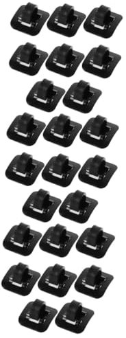 Toddmomy 24sätze Teiliges Von Kabelclips C-kabelhalter Für Fahrräder Selbstklebend Geeignet Für Mountain Und Straßenräder Kabelorganisation Und Führung