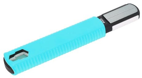 Garden Tool Blade Sharpener Double Head Portable Hedge Shears Sharpener, 360 Grit, 600 Grit, 1000 Grit, 10mm, 13mm Wrenches, Easy and Safe Sharpening Platform with Versatile