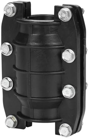 Laroal Kit de reparación de emergencia de abrazadera de reparación de tuberías de 1 pulgada para tuberías de plástico y metal con diámetro exterior de 25 mm