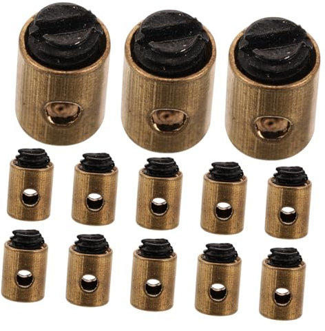 Zerodeko 20pcs Metal Barrel Clamp for Motorcycle Throttle Cables Clutch Line Nipples for Scooter Modification Easy Install Enhanced Riding Experience Compatible with Various Motorcycles Ele
