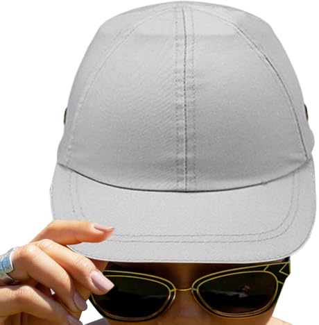 Casquettes De Cyclisme pour Hommes | Casquette De Sécurité Renforcée - Accessoire Léger Respirant pour Vélo Urbain, Scooter, Travail Et Sports Extérieurs Adultes
