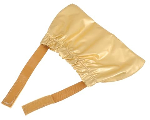 CVUTOVO Cappello da Doccia per Animali Domestici Copertura per Orecchie Regolabile Satin Ed Comodo e Pratico per Bagni