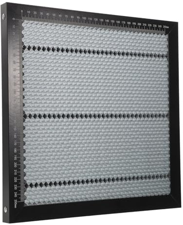 Anneome Honeycomb Engraving Work Table Mat for Engraver with Enhanced Cooling and Antiwear Construction Optimized for High-Speed Industrial and DIY Engraving Applications