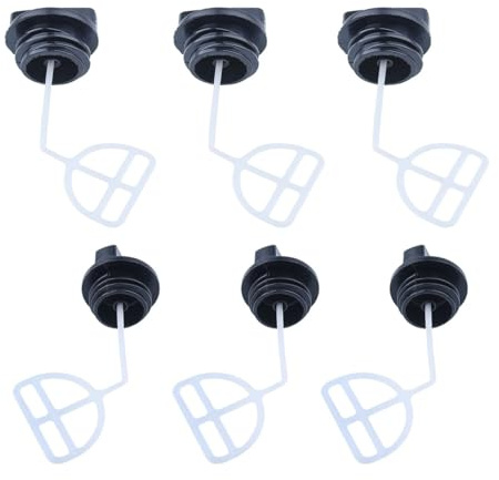 QMLQRGKF Cappellino combustibile Compatibile e Tappo 'Olio per 4500 5200 5800 48cc 52cc 58cc Accessow Accessori per Utensili da Giardino Set di 3 Set di 3