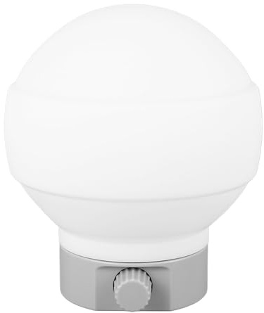 ANGGREK Kit Cupola di Diffusione, Copertura Sferica per Lampada con Diffusore Morbido in Silicone per Fotografia con Facile Installazione per Ritratti e Scatti di Cibo