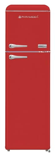 PYRAMIDEA Réfrigérateur Double porte Mambo Couleur Rouge Capacité Totale 280 L Classe Énergétique E MAMBO289R