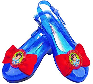 Disney Princess Snow White Sparkle Shoes, Official Disney Costume Accessories, Age Grade 4+, Fits up to Size 6