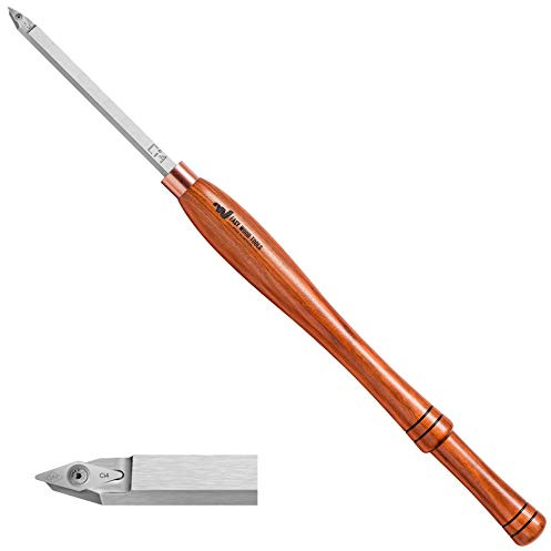 Easy Wood Tools Pro Easy Detailer (3700) Woodturning Tool Scraper Tool Chisel with Replaceable Carbide Insert
