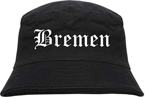 HB_Druck Bremen Fischerhut - Bucket Hat L/XL Schwarz