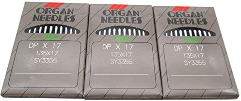 ckpsms Organ Needle - 30 agujas para máquina de coser Organ 135x17 DPX17 (DPX17 12/80)