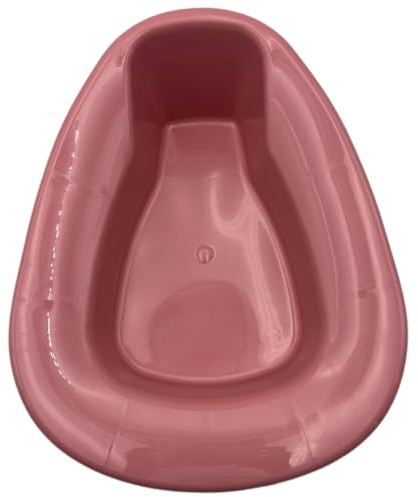 Heavy Duty Stackable Plastic Bedpan, Rose - 1 Each
