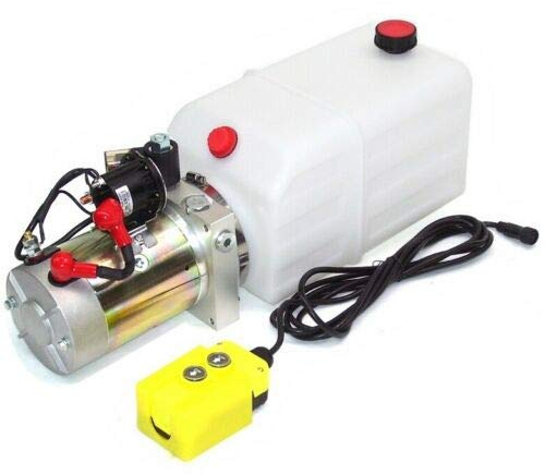 Hydraulikpumpe 56250 Tank 5 Ltr. Hydraulikaggregat 12 V 2000W Pumpe LKW Kipper AWZ