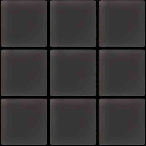 Box of 10 Sheets 1x1 Ash Gray Matte Glass Mosaic Tile — Kitchen Backsplash Bathroom Wall Shower Pool Spa Steam Room Wall — Mesh Mounted Glue Down Glass Mosaic Backsplash — 9.67 Sq Ft