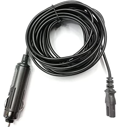 NOPOXA Fiambrera Eléctrica de Plástico 1,6 m Con Cable de Alimentación, 12 V, 24 V, Adaptador Para Uso en Coche