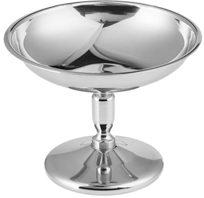 Tasses à dessert en acier inoxydable | Bols à crème glacée en acier inoxydable | Plats de service pour crème glacée avec pieds, tasses à souris, bols à sauces, plats pour apéritifs pour