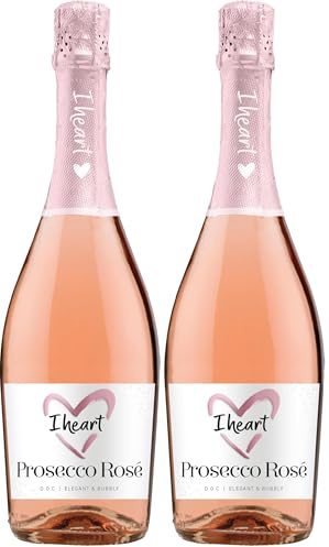 I Heart Prosecco Rosé 75cl (Pack of 2)