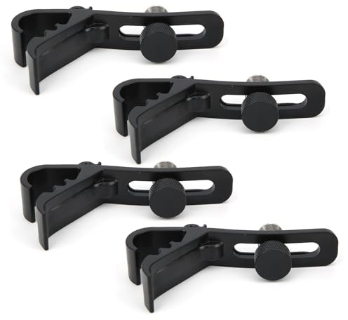 Drum Microphone Clip Discussant Secure Holder Musical Instrument 4PCS