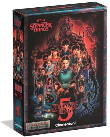 CLEMENTONI, PZL 1000 COMPACT STRANGER THINGS 5, 37096