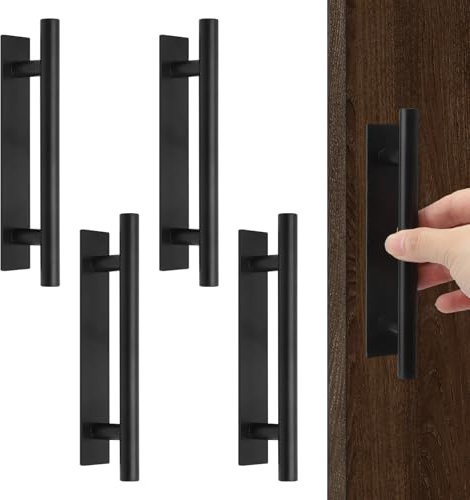 KQDRAVINE 4 Pezzi Maniglies Autoadesive per Mobili, Maniglie per Mobili da Cucina, Maniglie per Armadi in Plastica, Maniglie per Ante di Armadi, Maniglie per Cassetti, 133 MM