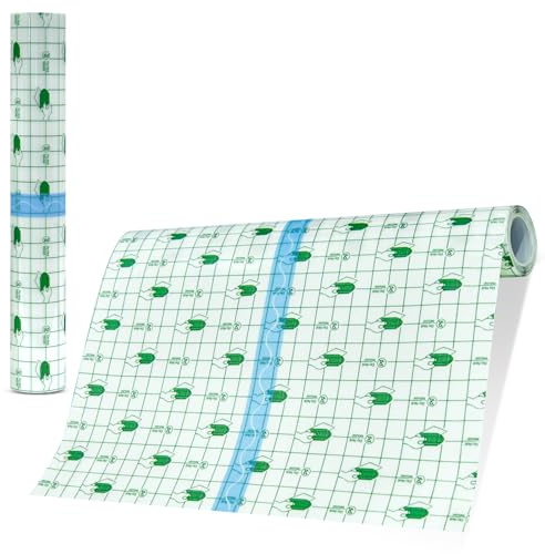 Benda Trasparente Impermeabile 25cm*2m Waterproof Bandage Cerotti Elastici di Fissaggio Per Doccia Pellicola per Tatuaggi Copri Tatuaggi Waterproo per Polsi Spalle Braccia Medicazione di Ferite