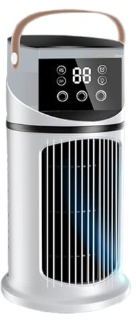 Ventola Unità AC - Ventaglio Unità Condizionatore | 6,1 Pollici AC Unità Ventilatore Portatile | Ventilatore Di Evaporazione Ventilatore Riscaldamento Aria Personale | Riscaldamento Aria Souter