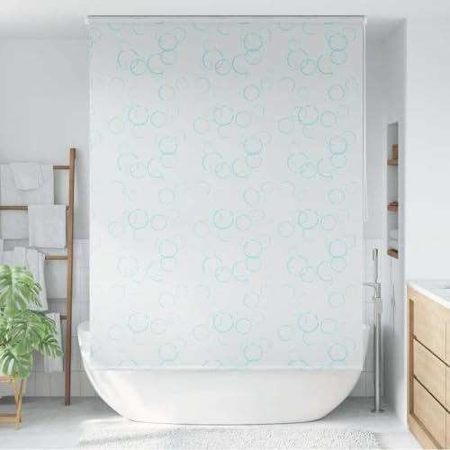 Genérico Persiana Enrollable de Ducha Burbujas 160x240 cm,Casa y jardín,Accesorios para el baño,Cortinas de ducha-142869
