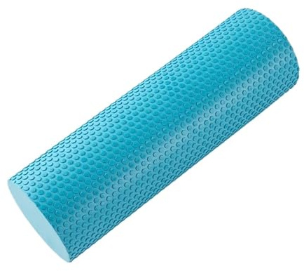Skumrulle kolumn yogarulle massagerulle block utrustning sport gymnastik hemfitness (blå 60 cm)