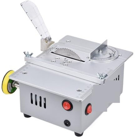 Sega da tavolo portatile, Mini da tavolo multifunzale for moismo, artigianato, officina, hobby, fai da te e protti creativi, per mobili fai da te, lavorazione del legno