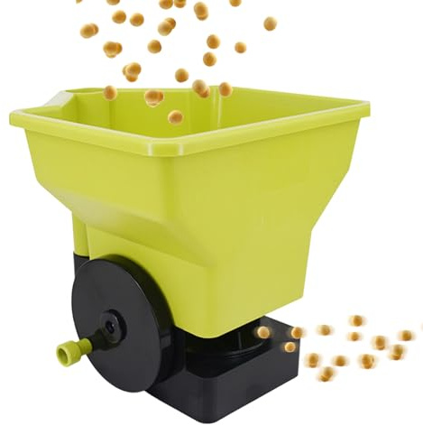 Esparcidor Manual de Fertilizante, Esparcidores Ergonómicos De Precisión De Fertilizante, Pequeñas Herramientas De Jardinería Para Césped, para Jardín, Césped, Fundente, de Vehículos, Aceras,