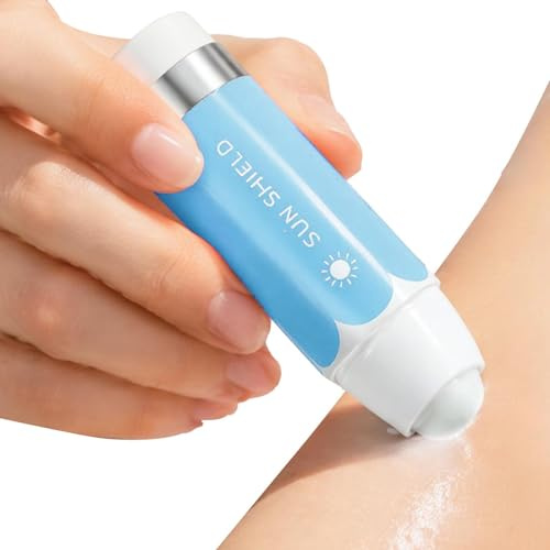 Applicatore solare Roll On Strumento Roll On per Lozione | Applicatore di Lozione Solare per adulti bambini famiglia casa bagno doccia viaggio vacanza