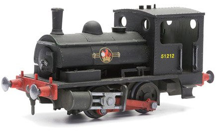 Dapol Model Railway British Railways Pug Plastic Kit - OO Scale 1/76