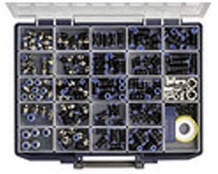 RIEGLER PIB 100 Blaue Serie Sortimentsbox Schnellsteckverbindungen