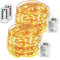 Led Fairy Lights 100 LEDs 8 Modes with Remote & Timmer Decorative Fairy Battery Powered String Lights, Copper Wire Light for Bedroom,Wedding(33ft/10m Warm White 2PACK)