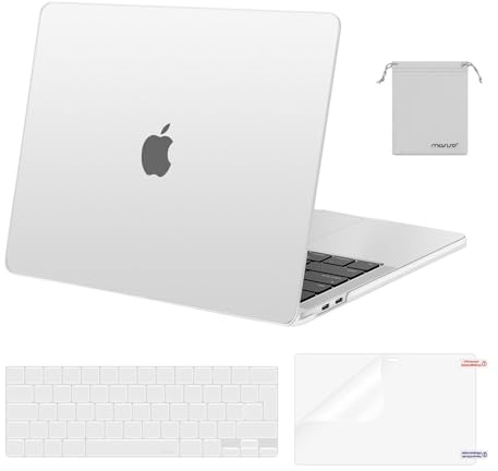MOSISO Kompatibel mit MacBook Pro 13 Zoll Hülle 2026 2025-2016 M2 M1 A2338