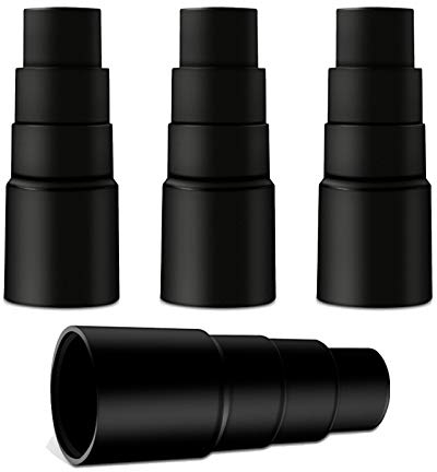 JOKILY Adattatore per aspirapolvere, confezione da 4 pezzi, in PVC HARDWARE_TUBING in 4 misure: 25, 30, 34, 42 mm, per seghetto alternativo Bosch, seghe circolari e altri aspirapolvere