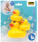 Idena 40614 - Set de Jouets de Bain pour Enfants, 3 pièces de Jouets Aquatiques avec Un Canard Jaune Qui couine et 2 Canards Plus Petits Qui éclaboussent.