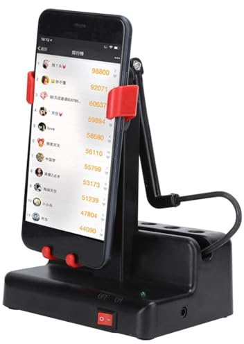 Compteur Automatique de Pas de Balancement de téléphone Portable, Shaker Automatique de téléphone Portable, podomètre de téléphone Portable à Rotation Gauche Droite, Alimentation, balancier Telephone