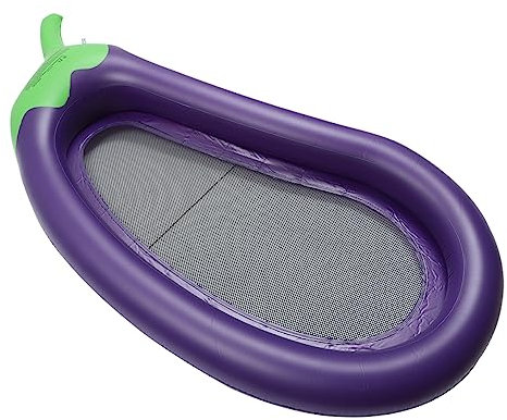 HEMOTON Inflatable Sun Lounger Pool Swimming Floating Pad Uv-resistant Floating Bed