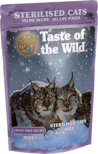 Taste of the Wild Gato Esterilizado Paté En Salsa Bolsa 12 x 85 g