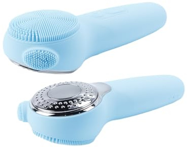Gorise Ansiktsrengöringsborste, påfyllningsbar, vattentät exfolierande borste för män och kvinnor, rengöring, exfolierande och masserande, elektrisk ansiktsborste
