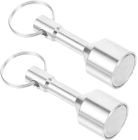 ifundom Test Argento Magnete Portachiavi Compatto in Ferro, 2 Pezzi Accessori Gioielli per Testare Argento Rapidamente
