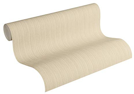 Michalsky Living Vliestapete Dream Again Tapete Unitapete 10,05 m x 0,53 m beige gelb creme Made in Germany 364995 36499-5