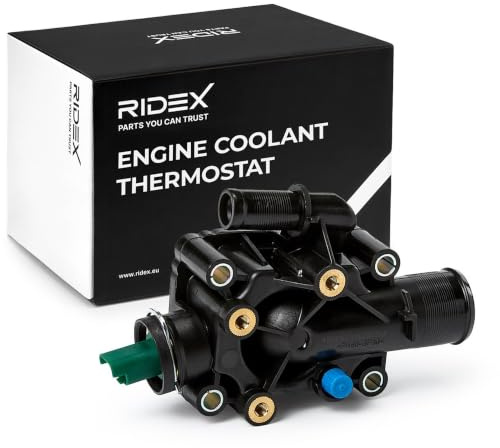 RIDEX Thermostat d'eau avec commutateur de température Compatible avec PEUGEOT 206 3/5 portes 2A/C 207 3/5 portes WA, WC 208 I 3/5 portes CA, CC 308 II 3/5 portes LB, LP, LW, LH, L3, CITROËN
