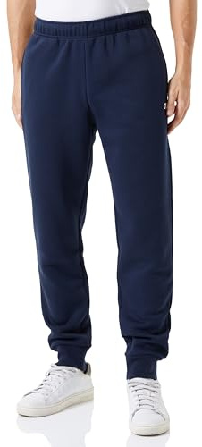 Champion Legacy Champion Basics - Powerblend Fleece Rib Cuff Pantaloni da Tuta, Blu Marino, S Uomo FW23