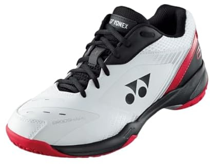 Yonex Power Cushion 65X SHB65X3EX Men Shoes (White/Red) (Men 10.5 / 28.5 CM / EUR 44.5)
