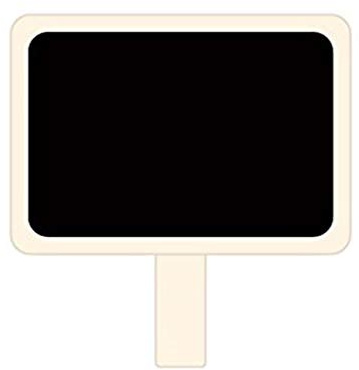 10 x Mini-Holztafel-Klemmen, Notizen, Kreidetafel, Clip-Tag, Nachrichten-Tafel für Hochzeit, Party, Foto, DIY
