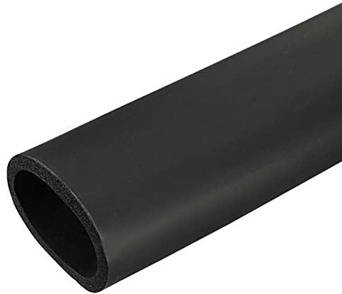 sourcing map Rohrisolierung, Schaumstoffrohr, Isolationsrohr, 50 mm, Innendurchmesser: 64 mm, Außendurchmesser: 2 m, Wärmeerhaltung für Griffunterstützung