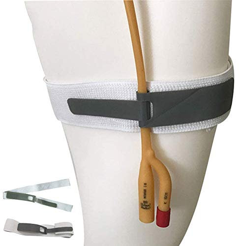 MBROS 2 stücke Katheter Rohr Halter Strap Bein Harnbeutel Fixierung Band Wrap Band Fix Hülse Katheter Bein Beutel Halter